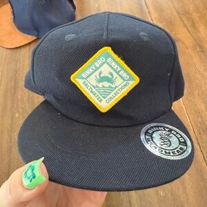 Binky Bro Kids Black Patch Snapback Hat